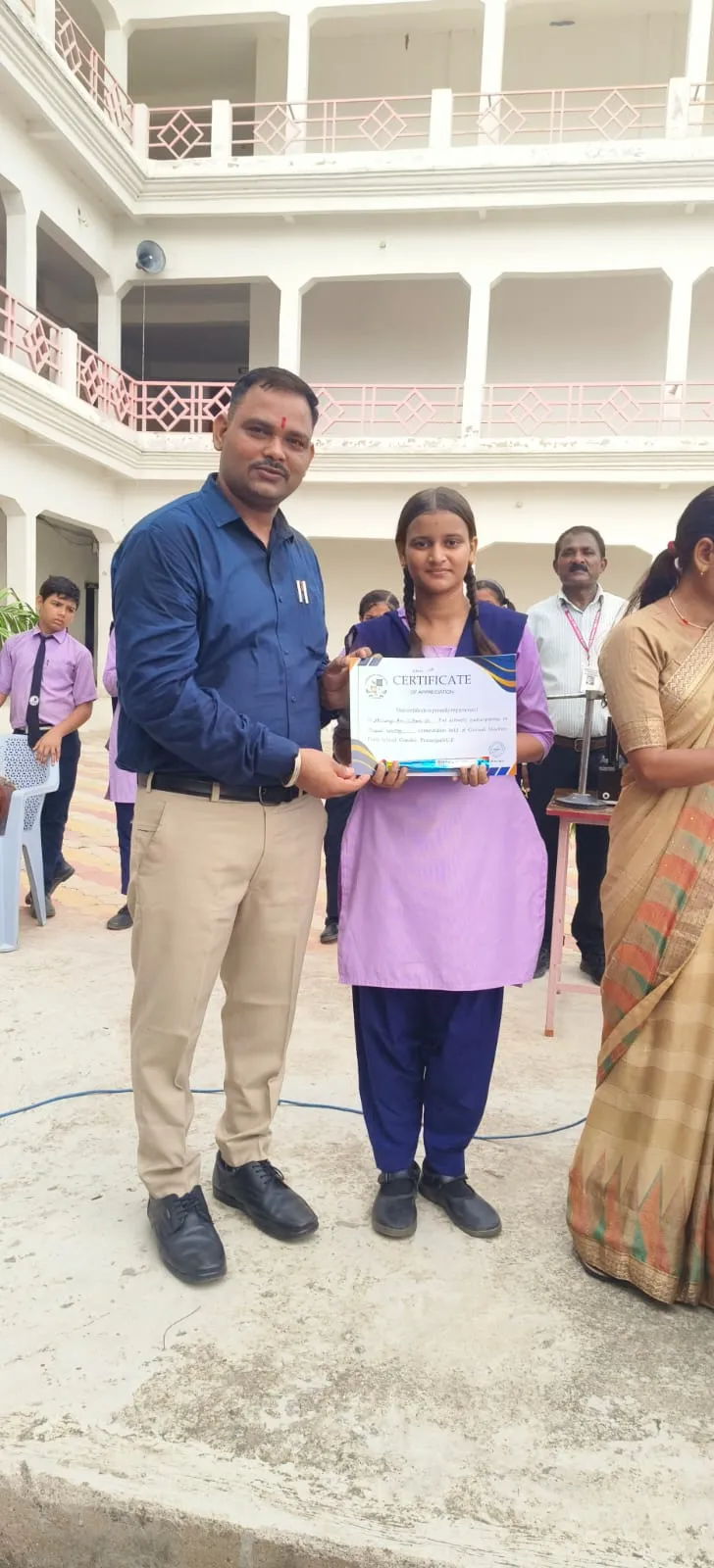 Essay Writing Competition: Certificate Distribution